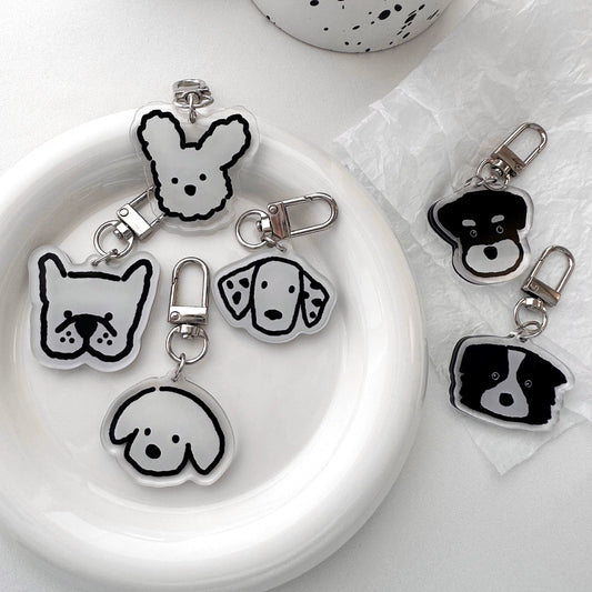 Cavoodle Keychain – Adorable Doodle Dog Charm