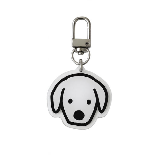 Golden Retriever Keychain – Gentle Pup Acrylic Charm