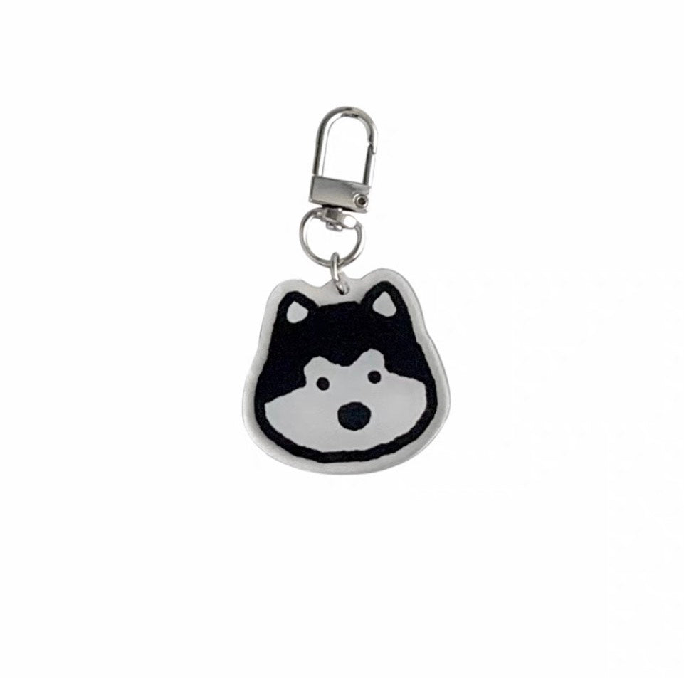 Alaskan Malamute Keychain