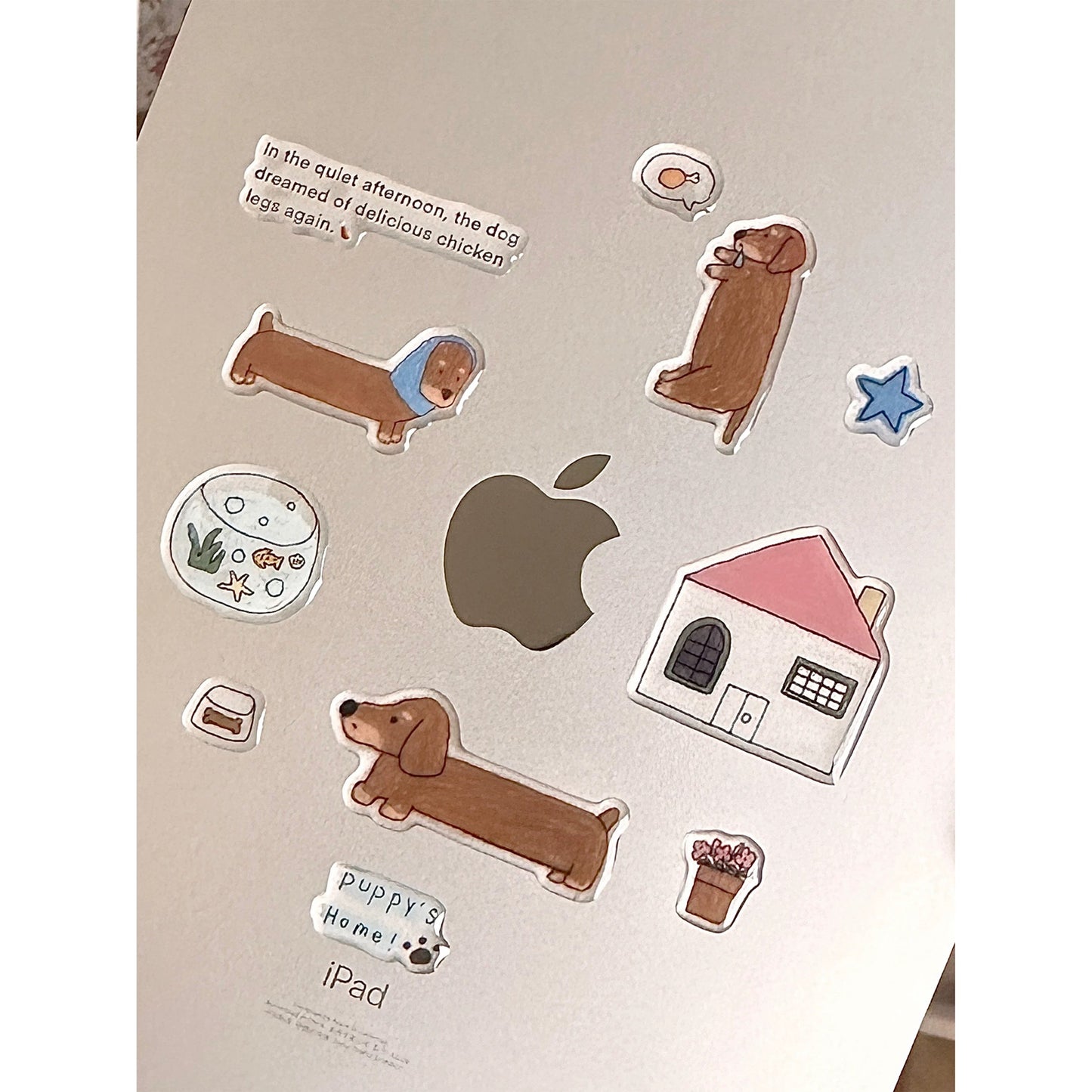 Dachshund Sticker Pack – Cute Puppy’s Home Stickers