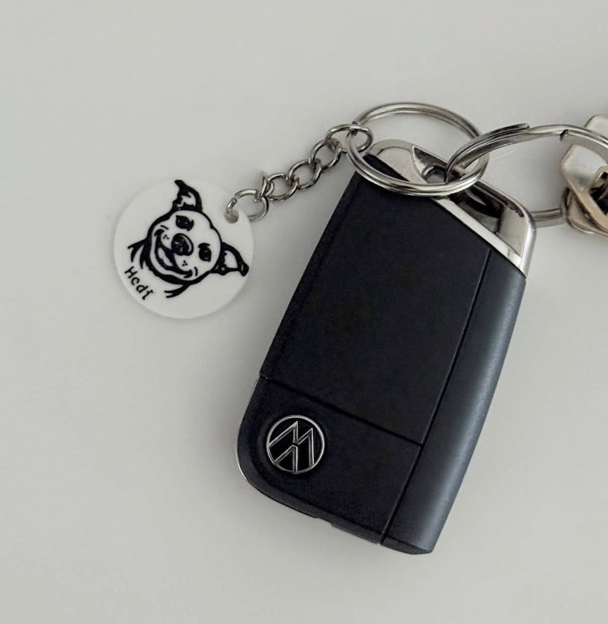 Personalised Dog Photo Keychain – Custom Made Just for Your Pet